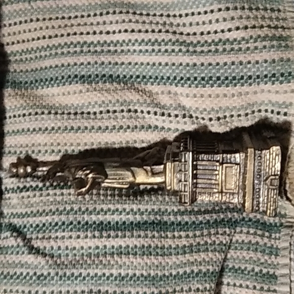 Very old 10-in brass Statue of Liberty~What an amazing statue! 1950s - Picture 4 of 4